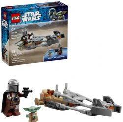 LEGO STAR WARS - LE MANDALORIEN ET LA MOTOJET DE GROGU #75436 (0126)